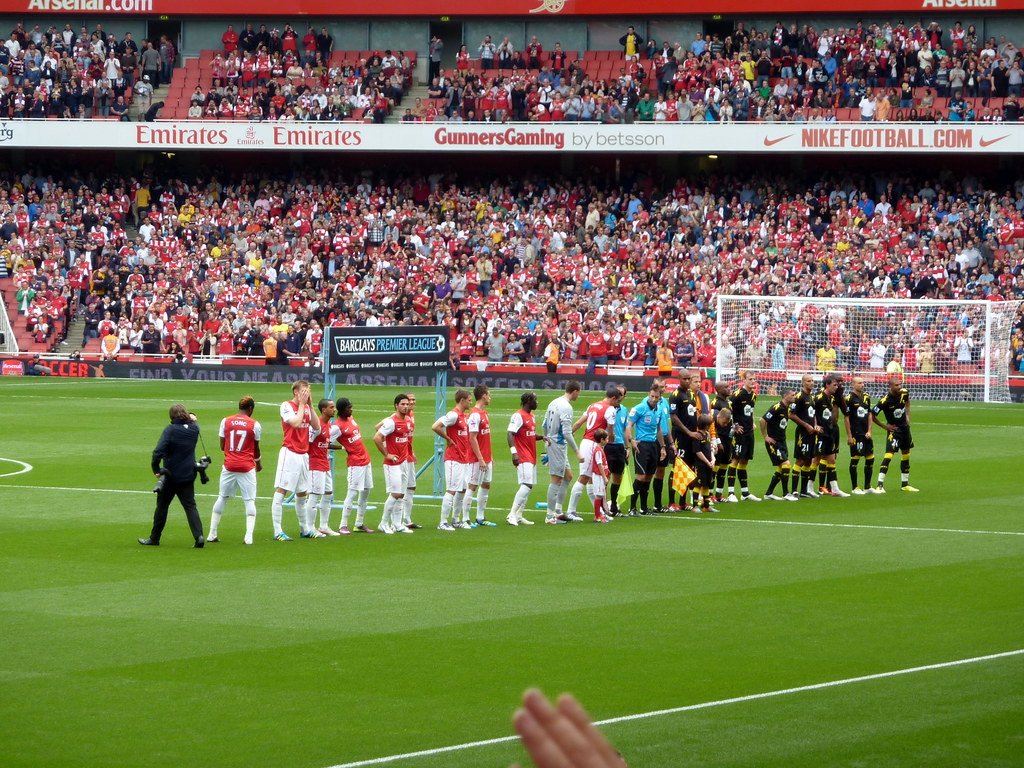 arsenal f.c. vs bolton wanderers f.c. lineups