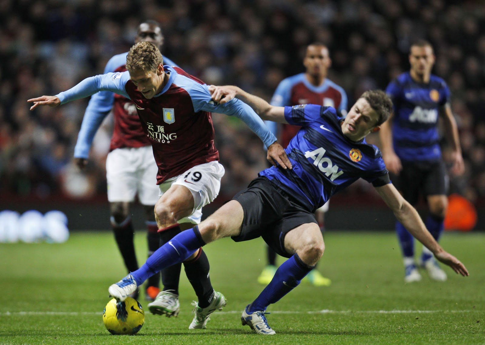 aston villa vs manchester united f.c. timeline