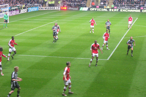 newcastle united f.c. vs arsenal f.c. lineups